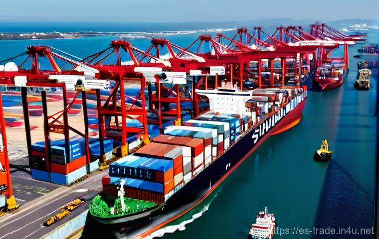 무역 자격증 후 실무 적용법 - **Prompt:** "A team of skilled international trade experts, composed of men and women with diverse L...